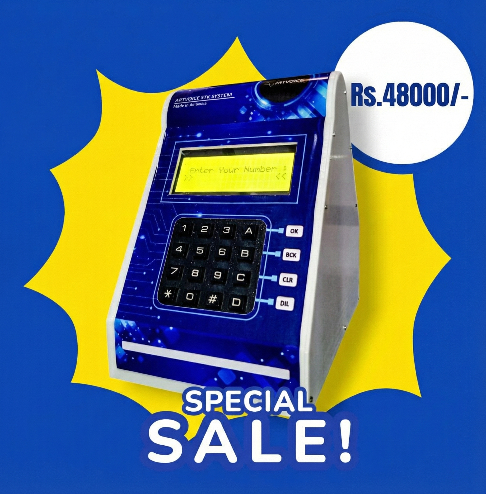 Artvoice Sim Toolkit Machine